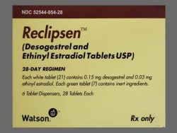 Reclipsen (Generic Estrogen and Progestin (Oral Contraceptives))